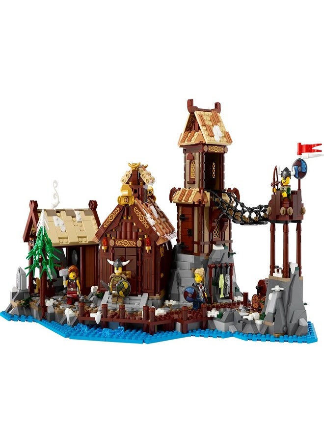 LEGO LEGO - IDEAS Viking Village 2103 Pieces - 21343  - Image 3