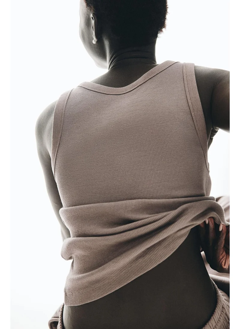 H&M Ribbed vest top