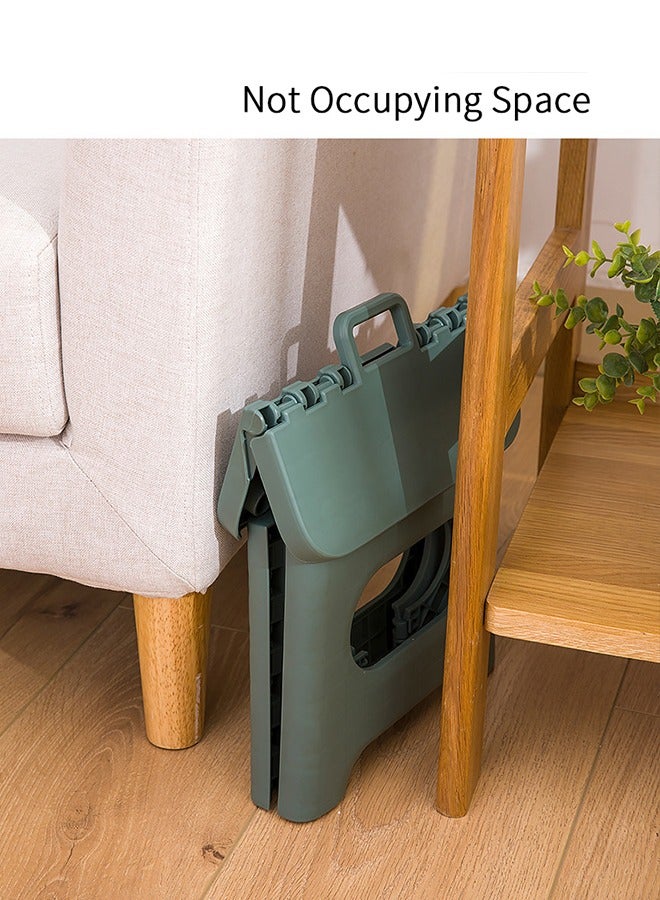 YOLO Japanese Style Portable and Folding Step Stool for Kitchen, Bathroom, Garden, Indoor, Stool Lightweight Outdoor Camping-Small Size - Image 5
