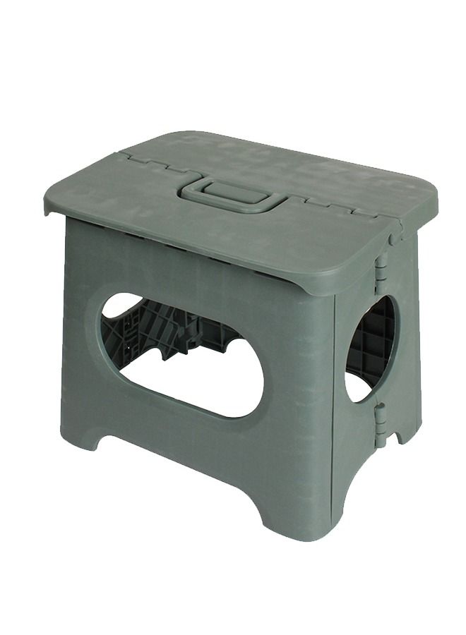 YOLO Japanese Style Portable and Folding Step Stool for Kitchen, Bathroom, Garden, Indoor, Stool Lightweight Outdoor Camping-Small Size - Image 1