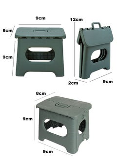 YOLO Japanese Style Portable and Folding Step Stool for Kitchen, Bathroom, Garden, Indoor, Stool Lightweight Outdoor Camping-Small Size  - Image 4