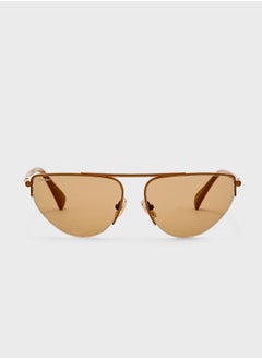 MaxMara Metal Shaped Sunglasses  - Image 2