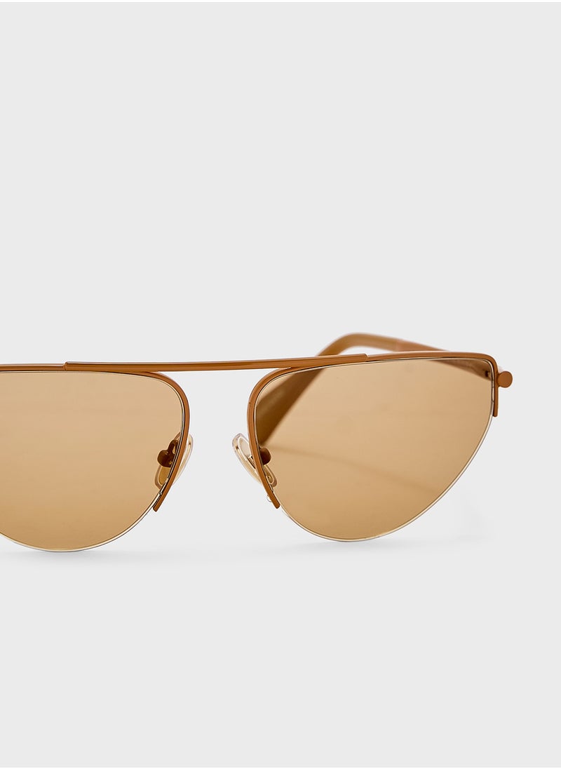 MaxMara Metal Shaped Sunglasses  - Image 4