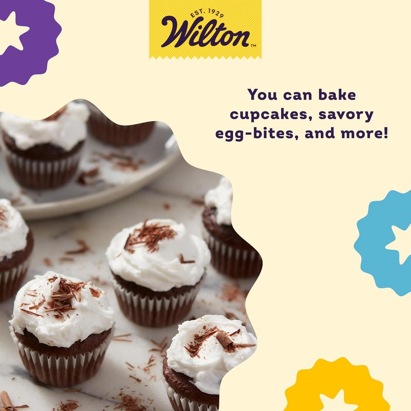Wilton Gold Premium NonStick Bakeware 24 cup Muffin Pan 16x10x1 in - Image 4