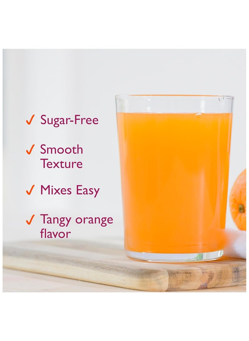 Metamucil - Psyllium Fiber Supplement, Sugar-Free, Orange, 36.8 oz (2.3 Lb) - Image 1