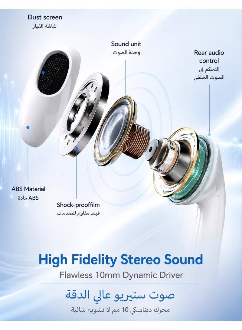 BARQ iPhone headphones – Wired iPhone headphones, wired earphones, wired earphones, Type-C headphones, and Type-C earphones with high quality, deep HD sound, clear microphone, and volume control. Comfortable and compatible with iPhone 15, 16, and 17. - Image 3