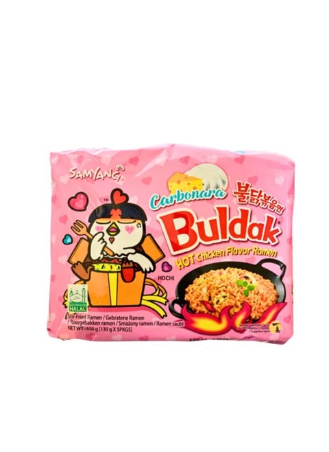 Samyang Buldak Hot Chicken Ramen Carbonara  Noodles 140 gm
