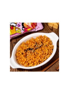 Samyang Samyang Buldak Hot Chicken Ramen Carbonara  Noodles 130 gm  - Image 3