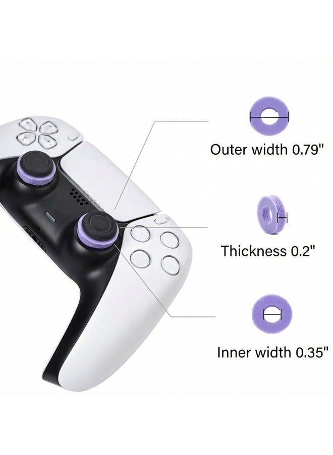 MOLOPPO 8PCS Precision Rings for Xbox，Precision Rings for PS5，Gaming Accessories for PS4,for PS5, for PS Portal, for Xbox One,for Xbox Elite, for PlayStation 5 Accessories(Black/White/Purple/Green) - Image 2