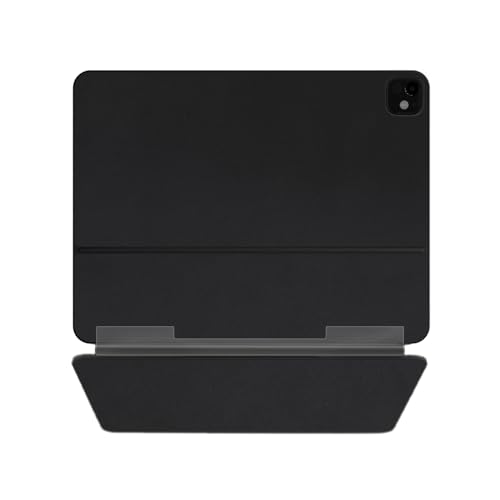 skoko [3in1 Full Set] Top & Bottom Matte Black Skin & Palm Rest/Hinge Transparent Matte Ultra Thin Skin Cover Film for iPad Pro 11 M4 2024 Magic Keyboard - Image 4