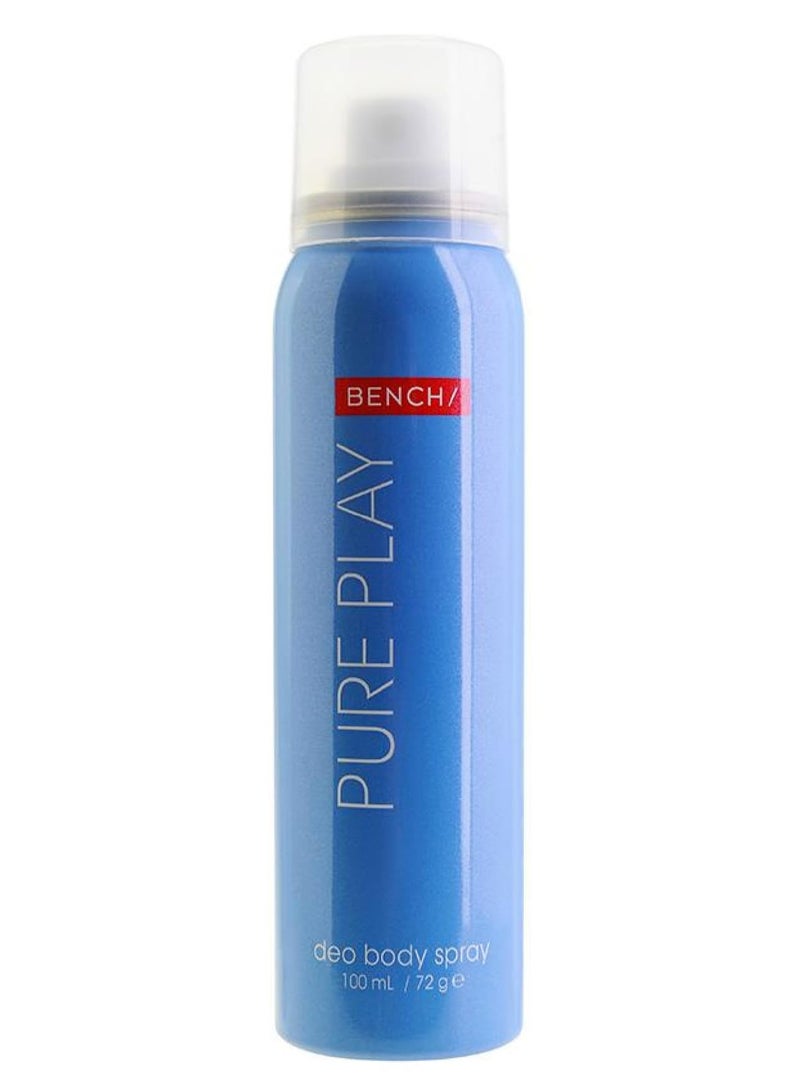 Bench Deo Body Spray Pure Play Long lasting Odor Protection Ideal for men and women 100 ml
