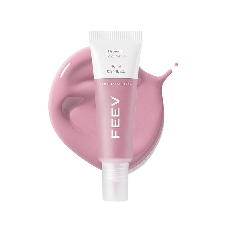 Feev HyperFit Color Serum Liquid Blush10ml Dewy Cheek Blush Makeup 50 of Hydrating Essence Vegan Kbeauty Happiness 10ml - Image 1