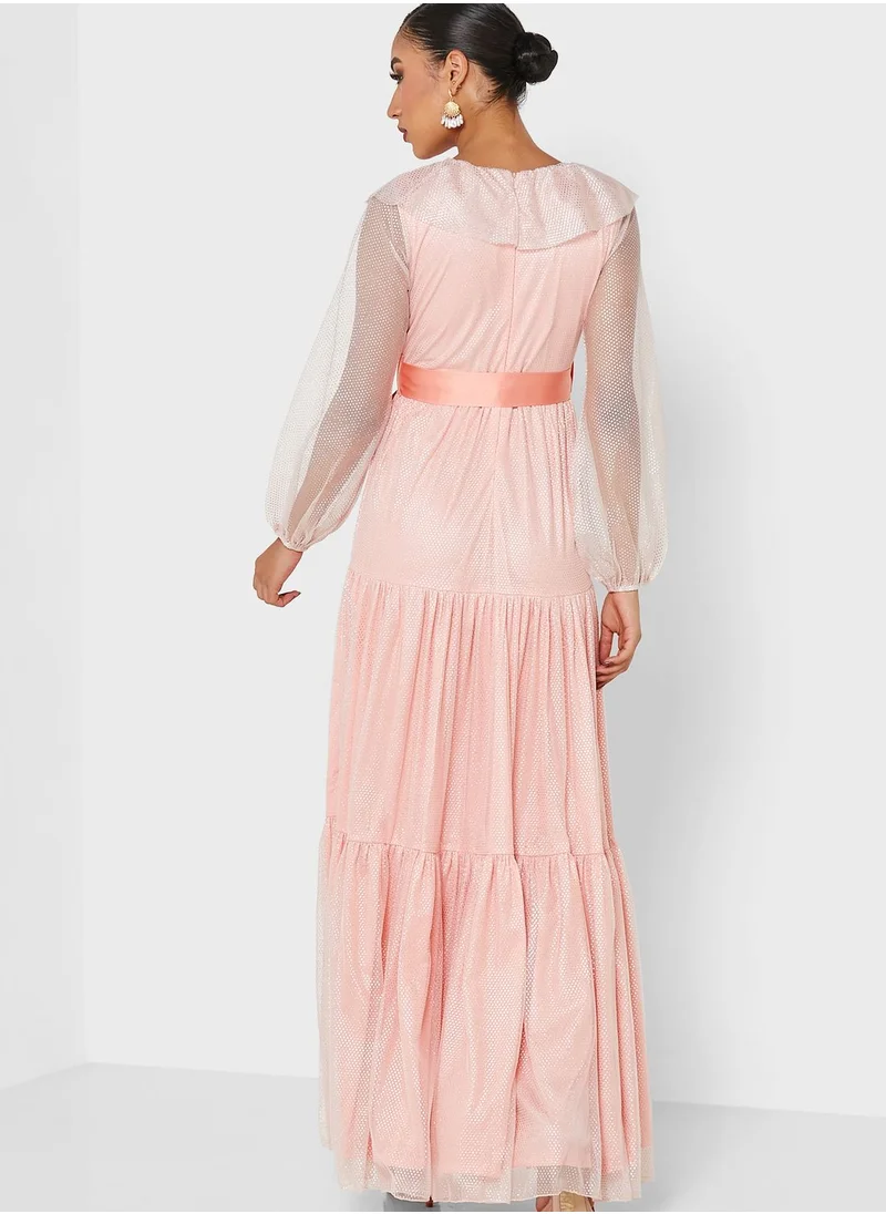 Khizana Shimmer Dress
