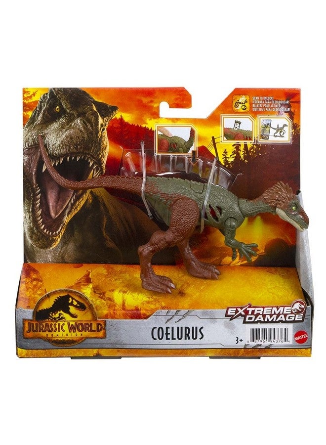 Jurassic World Dominion 2022 Movie Series Extreme Damage Coelurus - Image 4