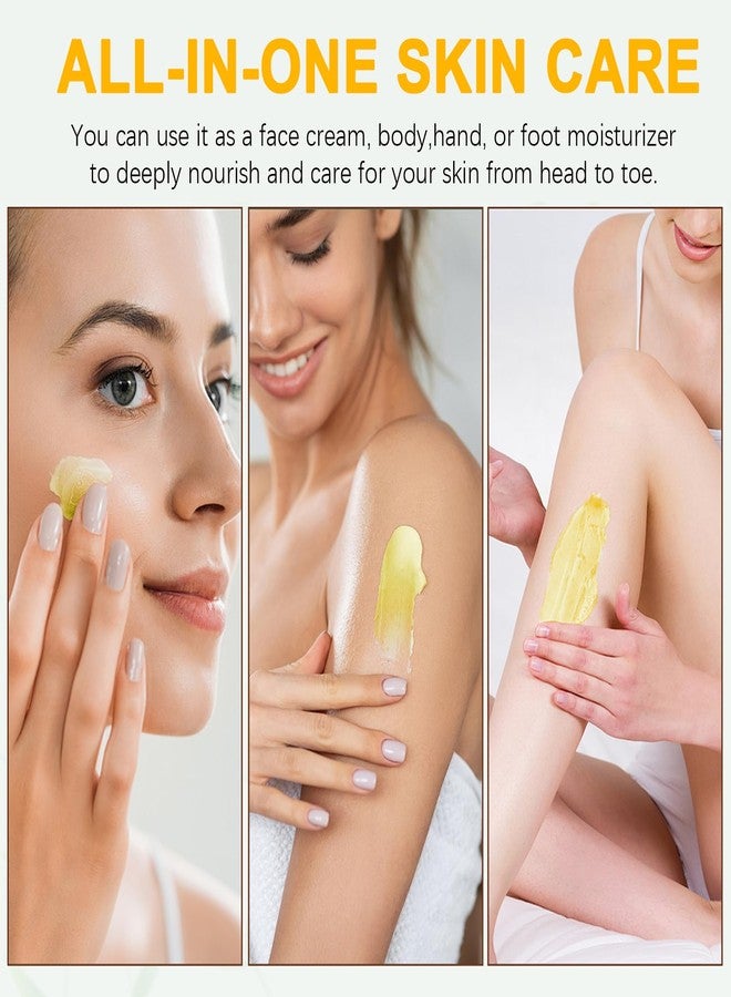 YURHERSU Pure Lanolin Face Balm, Skin Moisturizing Cream, Firming Soothing Improving Skin Creating Protective Film Anti-wrinkle, Daily Moisturizer Face Cream Fights Dry Skin For SkinCare - Image 5