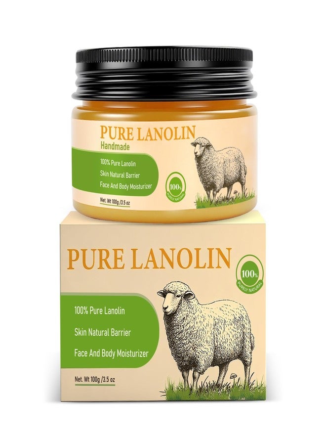 YURHERSU Pure Lanolin Face Balm, Skin Moisturizing Cream, Firming Soothing Improving Skin Creating Protective Film Anti-wrinkle, Daily Moisturizer Face Cream Fights Dry Skin For SkinCare - Image 1