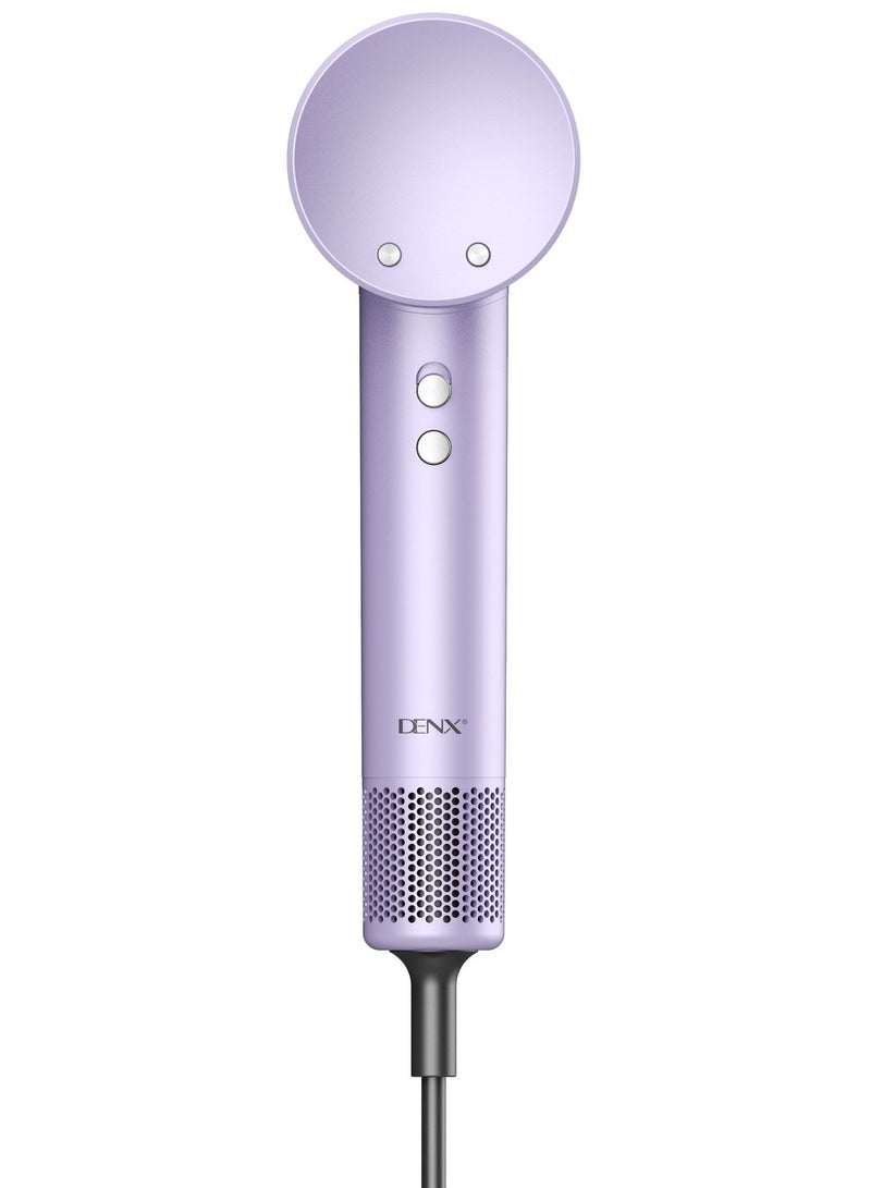DENX Professional Hair Dryer 1600W with a Powerful 110,000 RPM High-Speed Motor – Full Control with 3 Speeds and 3 Heat Levels – Hot & Cold Air Function – Modern Lightweight Design for Fast, Damage-Free Drying – Ideal Performance for Daily Use - Image 2