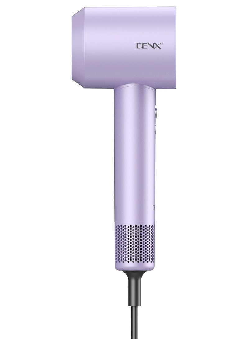 DENX Professional Hair Dryer 1600W with a Powerful 110,000 RPM High-Speed Motor – Full Control with 3 Speeds and 3 Heat Levels – Hot & Cold Air Function – Modern Lightweight Design for Fast, Damage-Free Drying – Ideal Performance for Daily Use - Image 3