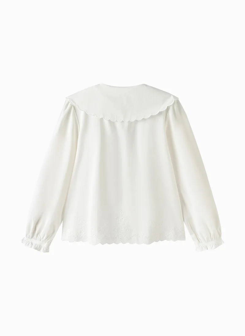 Balabala Kids Girl Woven long sleeve shirt