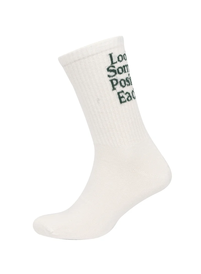 ديفاكتو Relax Fit 3-Pack Cotton Long Socks