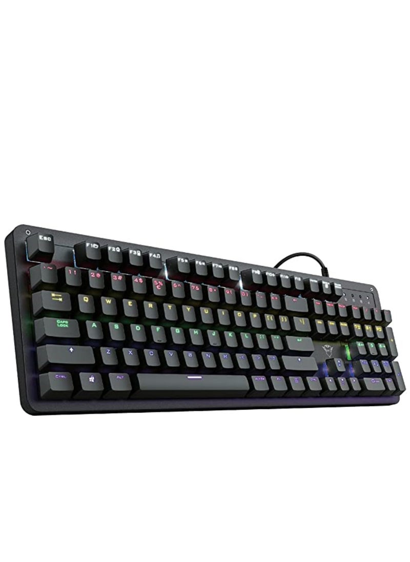 Trust - Trust GXT 863 MAZZ gaming Mechanical Keyboard - Image 1