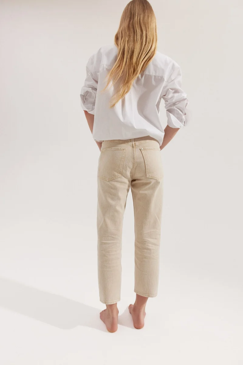 H&M Slim Straight High Ankle Jeans