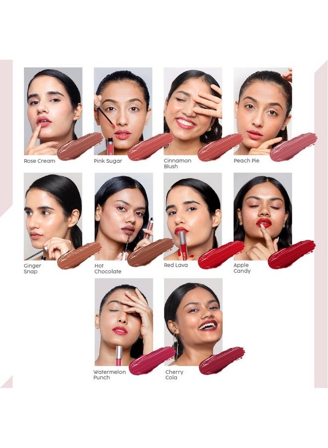 HOUSE OF MAKEUP Hydrating Liquid Lipstick | Nude Lipstick Shades | Comfy Liquid Lipsticks For Women | Everyday Nude Shade Lipstick | Liquid Matte Lipstick | 5 Ml | Ginger Snap - Image 5