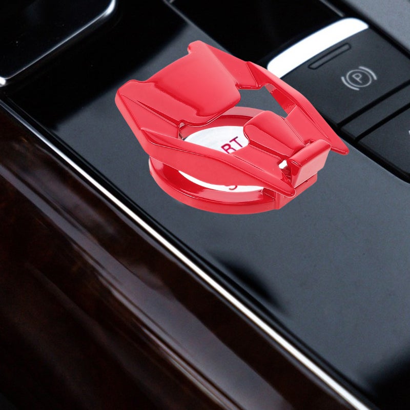 Car Push Button Start Cover Car Ignition Button Cover Easy Installation Button Cover Stylish and Decorative Start Button Cover For Various Car Brands - Image 5