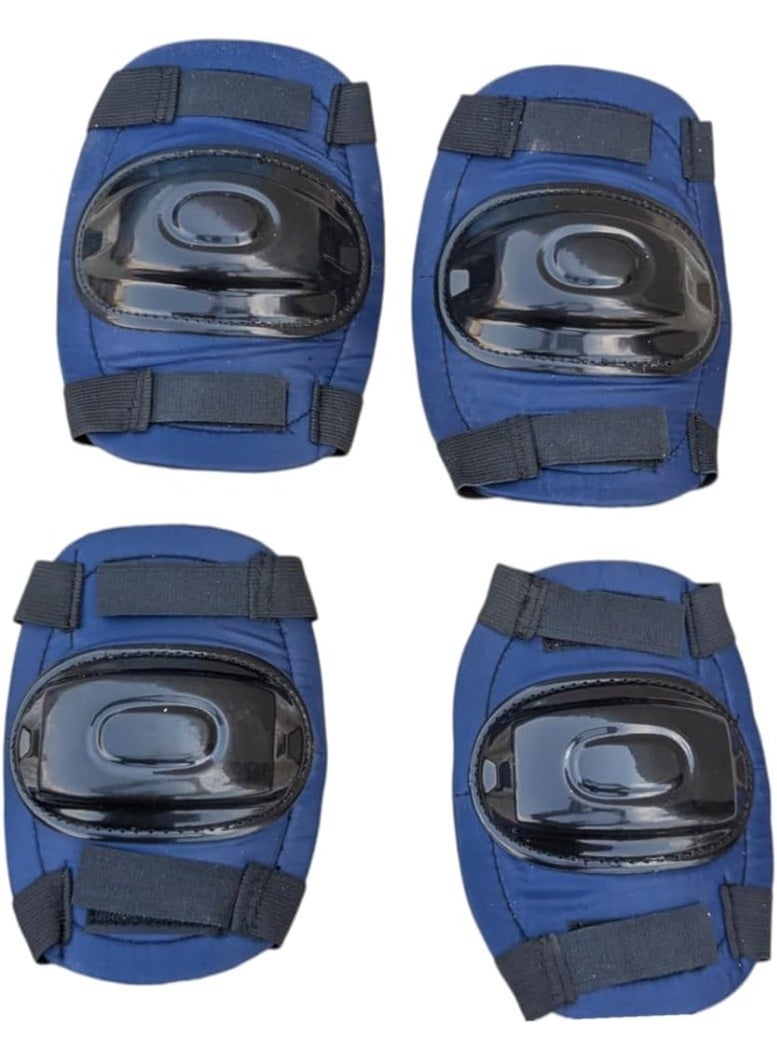 Kids Protective Gear Set, Elbow and Knee Pads for Skateboarding, Cycling, Scooters, and Skating | 4 Pieces - Image 1