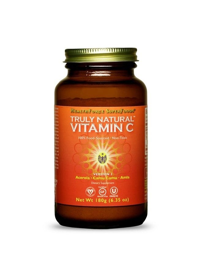HEALTHFORCE SUPERFOODS Truly Natural Vitamin C - 180 g Powder  - Image 1