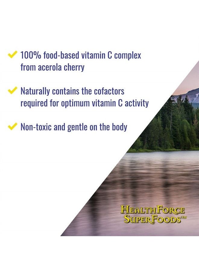 HEALTHFORCE SUPERFOODS Truly Natural Vitamin C - 180 g Powder  - Image 4