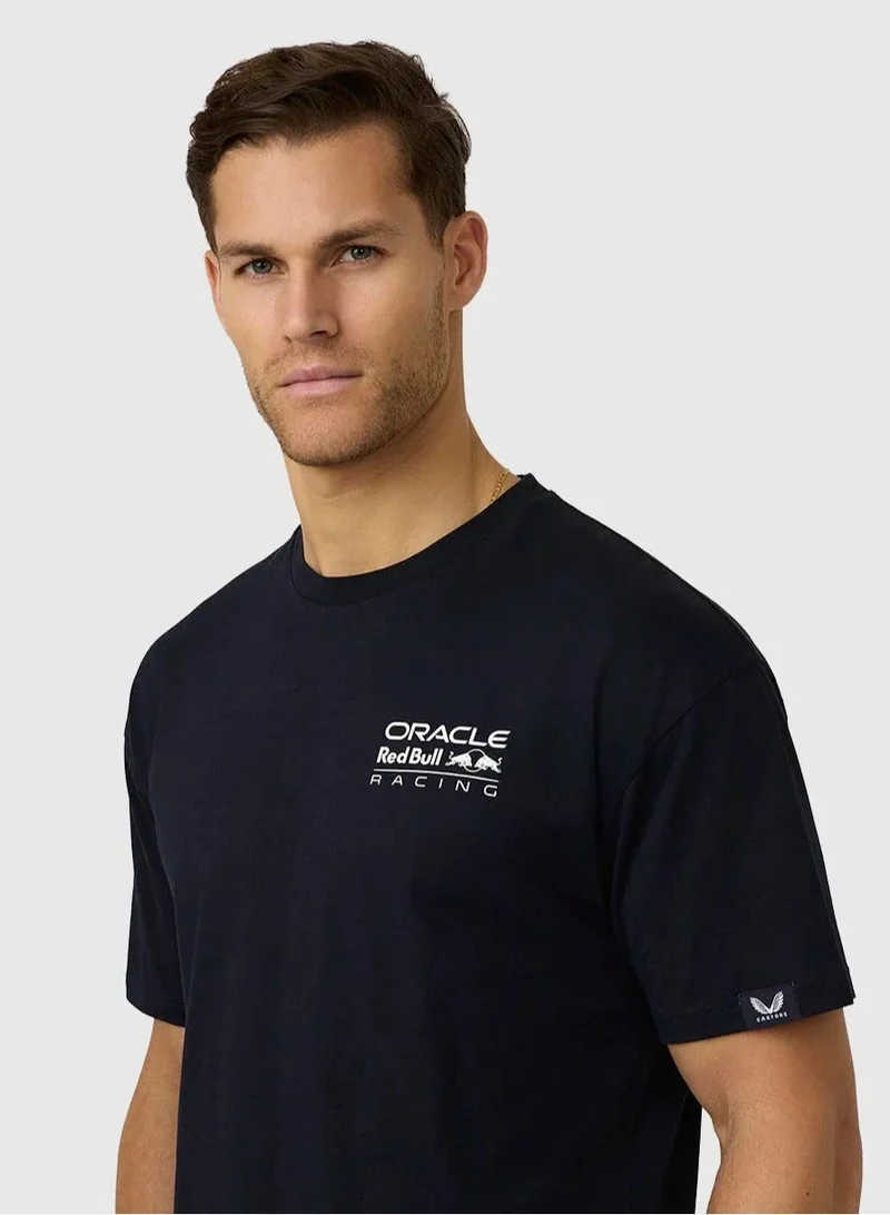Red Bull  RED BULL MV OVERSIZED CREST T-SHIRT for Men | Best Price UAE