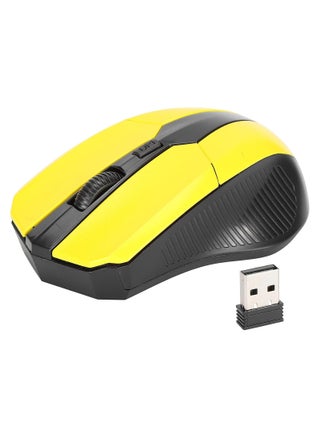 Computer Mouse, Smart Mini Receiver Sturdy and Durable Ergonomic Mini Optical Computer Mouse Laptop Mouse for Office for Home (Yellow) - pzsku/ZF14BE8597C345069E10BZ/45/1741767560/34c6f696-021b-405a-81c1-e78e77adead6