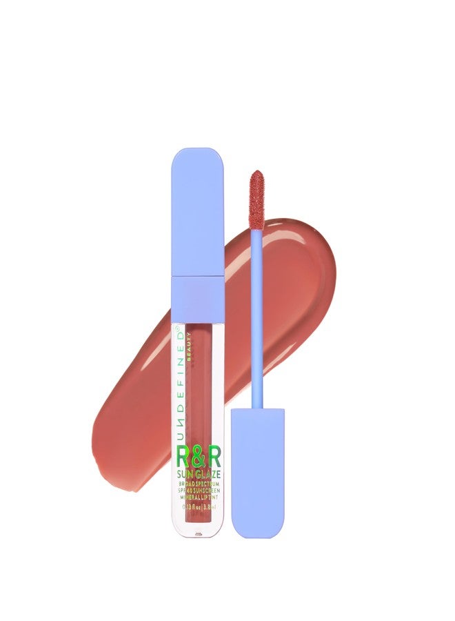 Undefined R&R Sun Glaze SPF 40 Mineral Lip Oil Tint Sunscreen (Nude) - Image 1