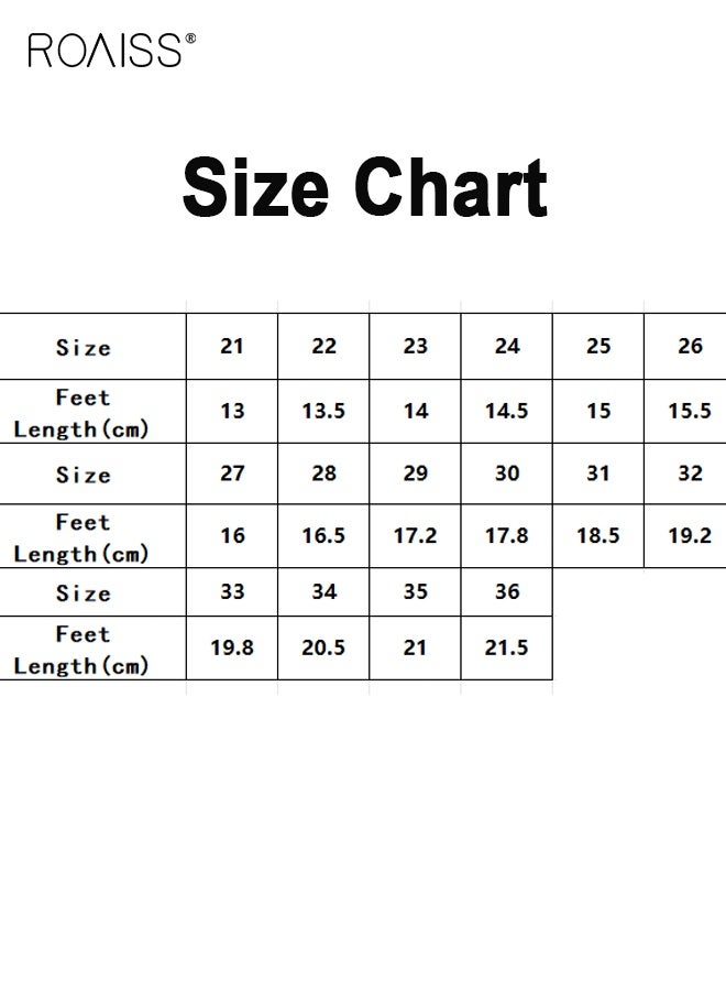 roaiss Girls Stylish Dress Shoes, Mary Jane Shoes with Bowknot, Light up Flat Shoes with Anti-slip Sole, Suitable for Parties, Weddings, School, Daily Wearing or Other Occasions  - Image 4