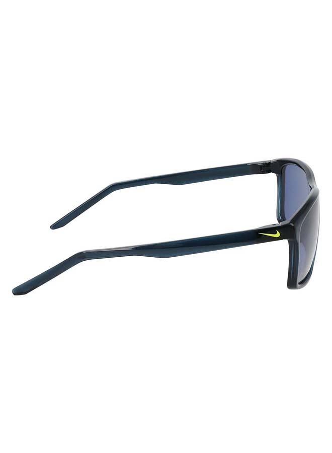 Nike FD1819 410 58 Unisex Rectangular Sunglass - Blue - Image 5