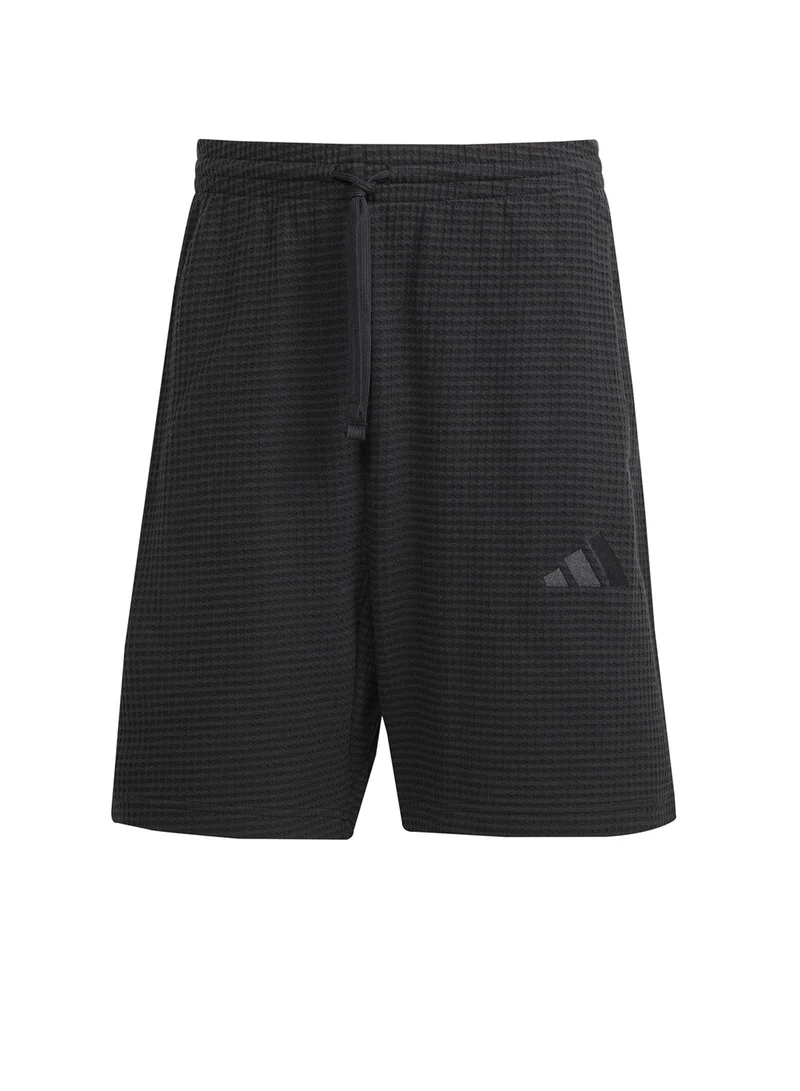 adidas شورت وافل محبوك لجميع المواسم
