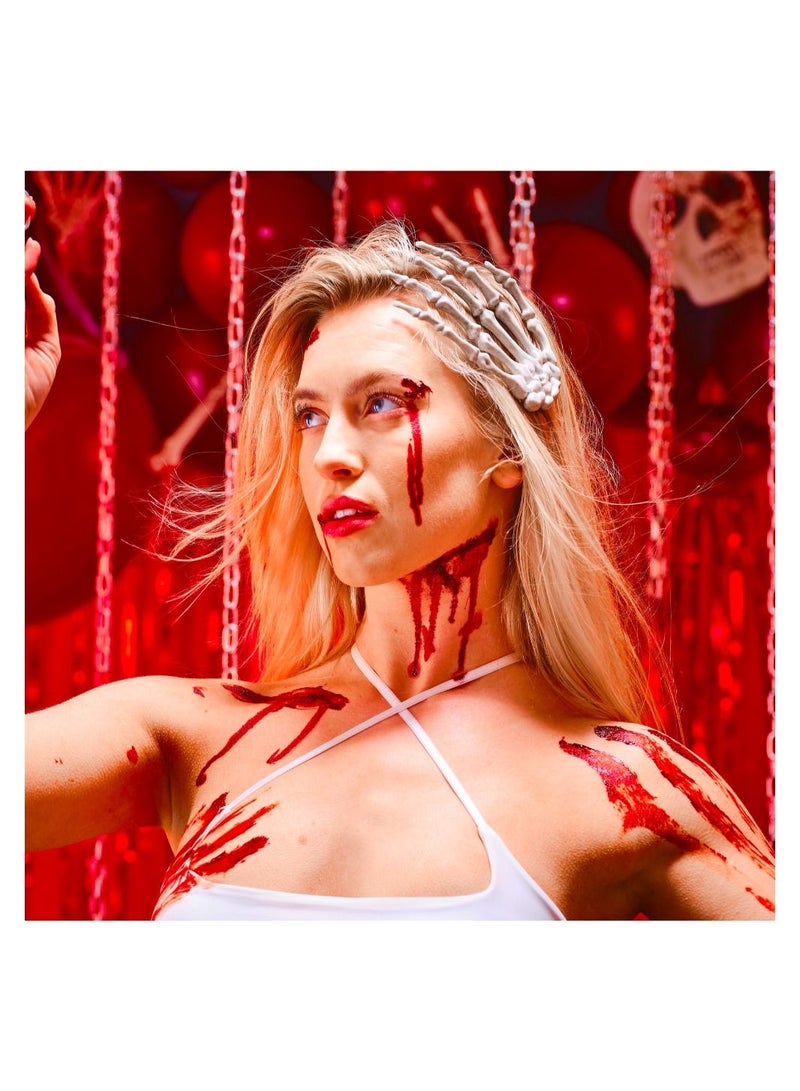 Ginger Ray Wearables -Skeleton Hand Hair Clip - Image 3