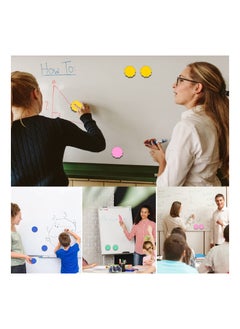 SYOSI Magnetic Dry Erase Erasers 48 Pack Whiteboard Eraser Chalkboard Cleansers Wiper for Classroom Office Teacher Supplies Home and Flower  - Image 3