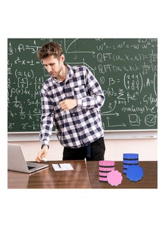 SYOSI Magnetic Dry Erase Erasers 48 Pack Whiteboard Eraser Chalkboard Cleansers Wiper for Classroom Office Teacher Supplies Home and Flower  - Image 2