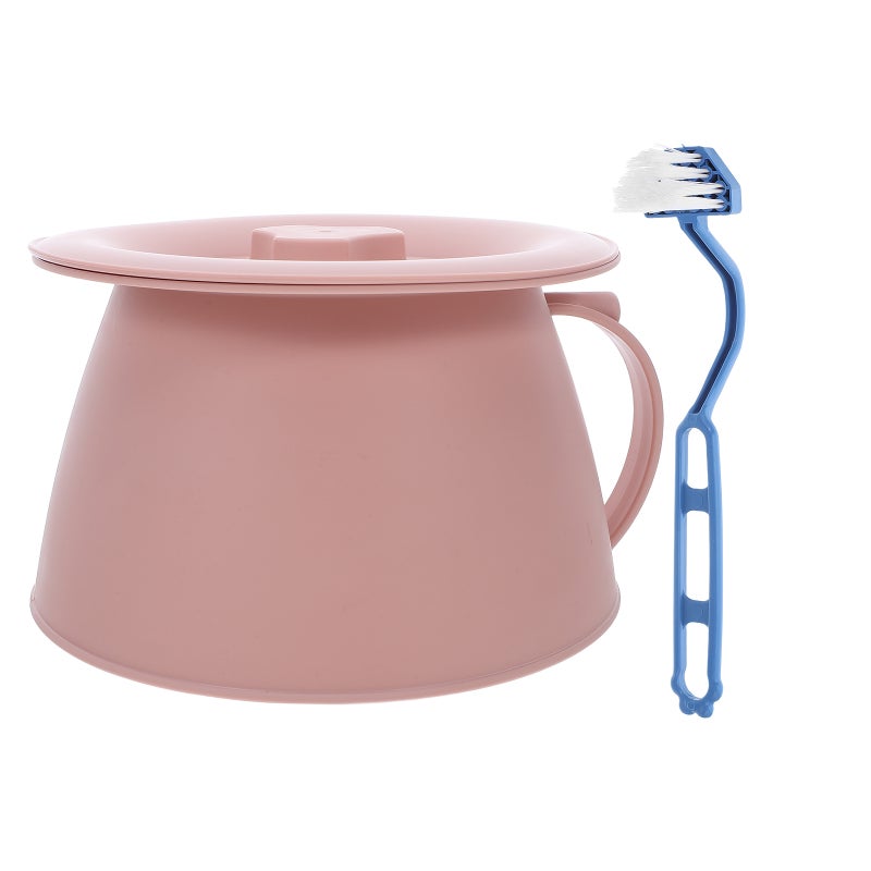 Portable Toilet Chamber Pots Urinal Bottle Urine Pot Potty Pee Bucket Bedside Urinal with Lids Elderly Portable Potty for Home Office Pregnant Women 1.5L - Image 4