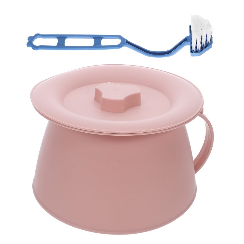 Portable Toilet Chamber Pots Urinal Bottle Urine Pot Potty Pee Bucket Bedside Urinal with Lids Elderly Portable Potty for Home Office Pregnant Women 1.5L - Image 5