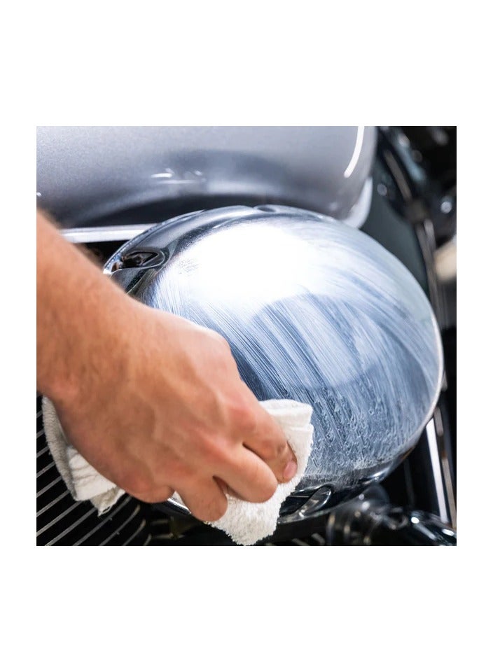 Turtle Wax Metal Polish, All-in-One Metal Cleaner & Polish for Chrome, Aluminum & Steel, Restores Shine and Protection, 300 ml - Image 4