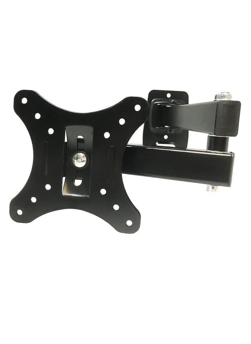 Full Motion LCD LED Plasma TV monitor Wall Mount Bracket 14" 16" 19" 20" 21" 24" 27" Tilt Swivel Hold up to 33lb (15Kg) VESA 100mm x 100mm  - Image 2