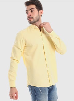 Mandarin Collar Linen Shirt - pzsku/ZF14CE385A98EB05E6278Z/45/_/1695819707/1ac3588b-d7e3-44e9-bfc0-e256cdd4fd45