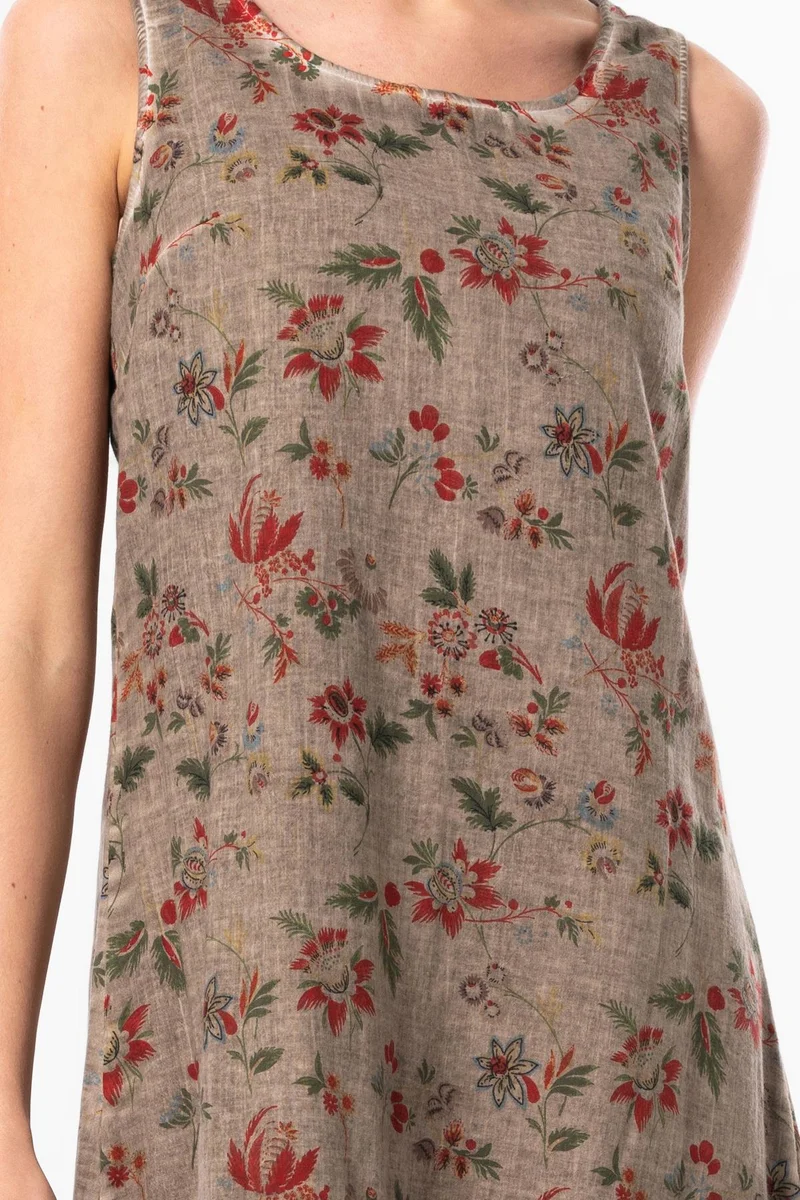 اليش شيل بيزي Sleeveless Sile Cloth Belkis Short Summer Dress Toprak Tprk