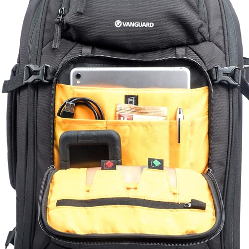 VANGUARD ALTA FLY 55T G2 DSLR Camera Backpack, 8 Wheel Spinner/Trolley, Black - Image 4