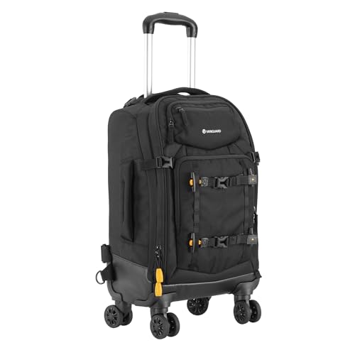 VANGUARD ALTA FLY 55T G2 DSLR Camera Backpack, 8 Wheel Spinner/Trolley, Black - Image 1