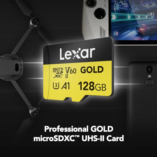 Lexar microSDXC Gold Series UHS-II 128GB V60 - Image 3