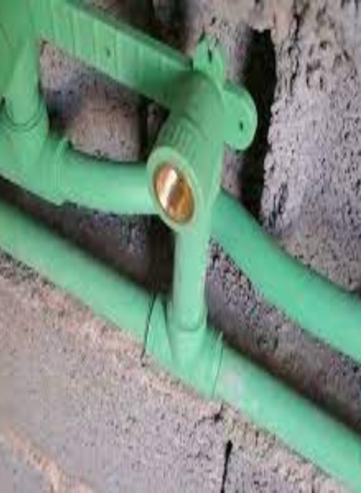 KNP KNP Female Socket PPR Pipe Fitting (20MM X 3/4 Inch) is engineered for connecting PPR pipes to male-threaded components with a 3/4-inch fitting. - Image 2